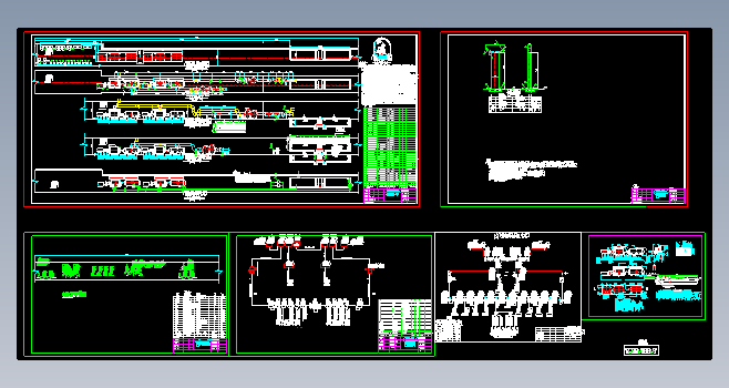 井下瓦斯抽采系统图