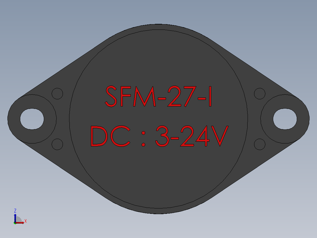 SFM-27钢琴蜂鸣器3-24V