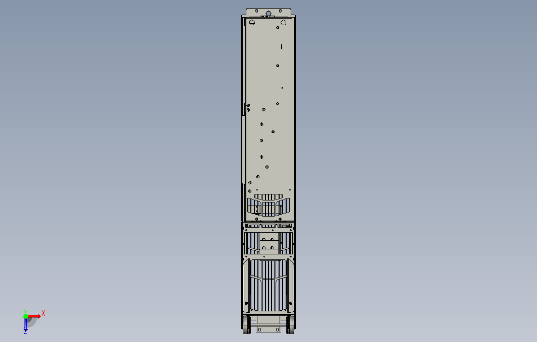 高性能多机传动驱动器STEP_B00(MD810-50M4T250G200H+整机外形图)