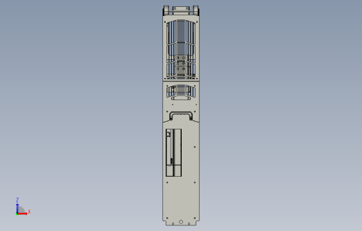高性能多机传动驱动器STEP_B00(MD810-50M4T250G200H+整机外形图)缩略图