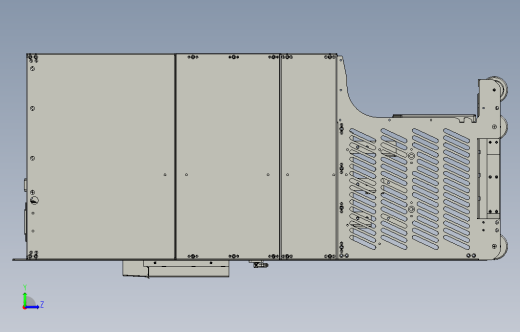 高性能多机传动驱动器STEP_B00(MD810-50M4T250G200H+整机外形图)缩略图