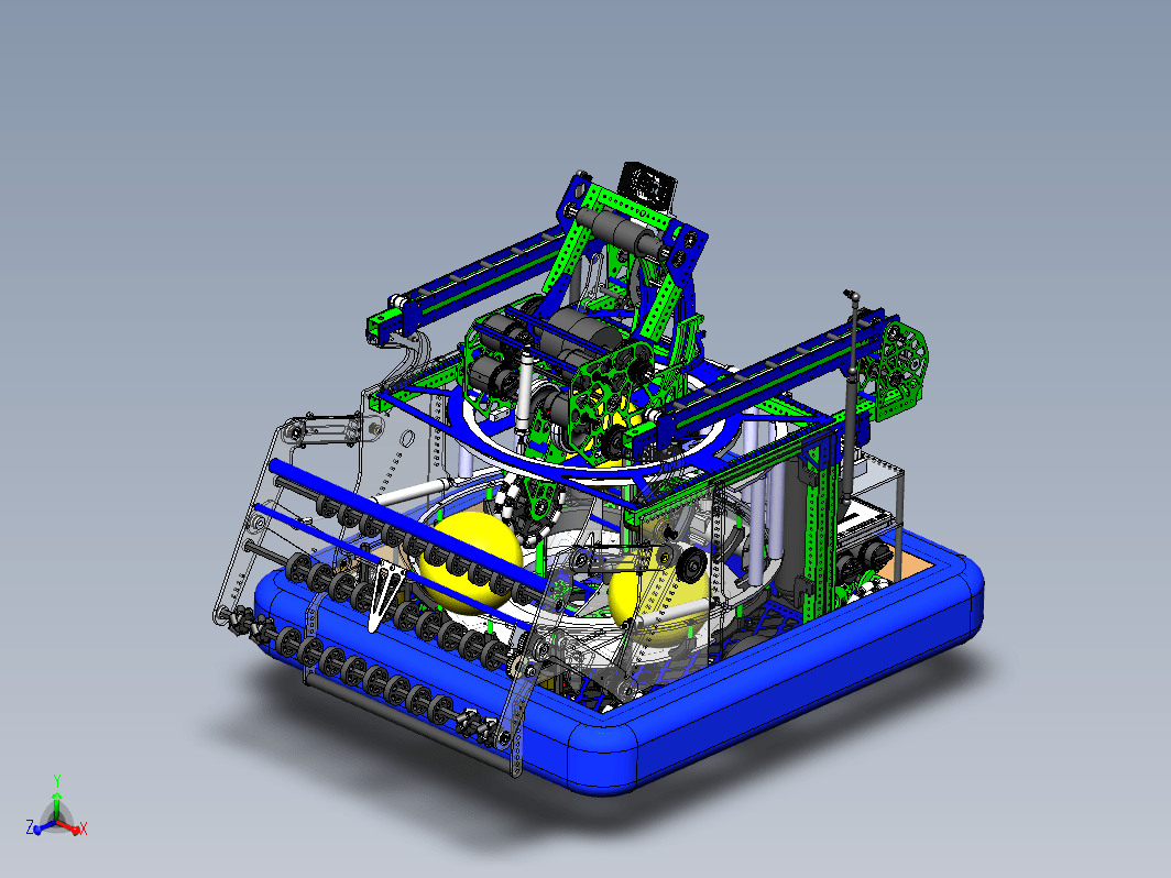 FRC 5460 2021 Robot比赛机器人车