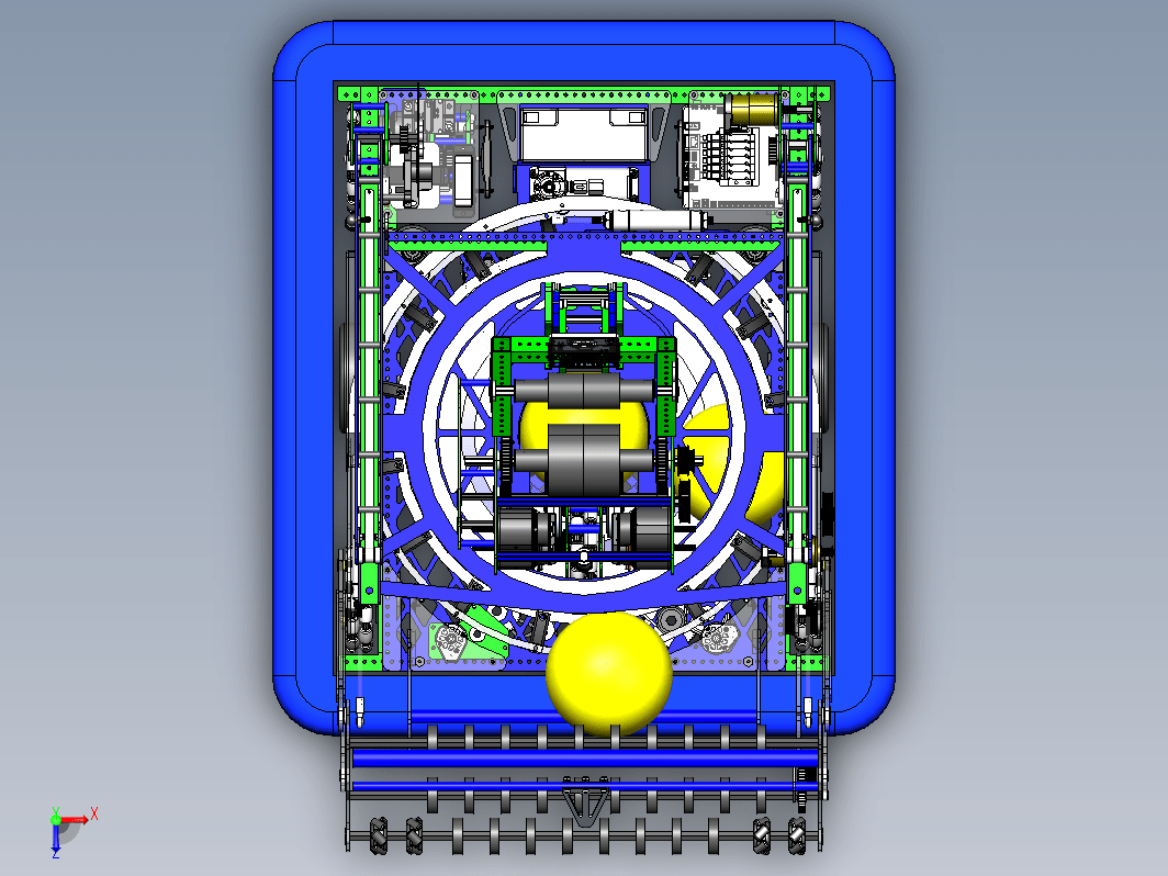 FRC 5460 2021 Robot比赛机器人车