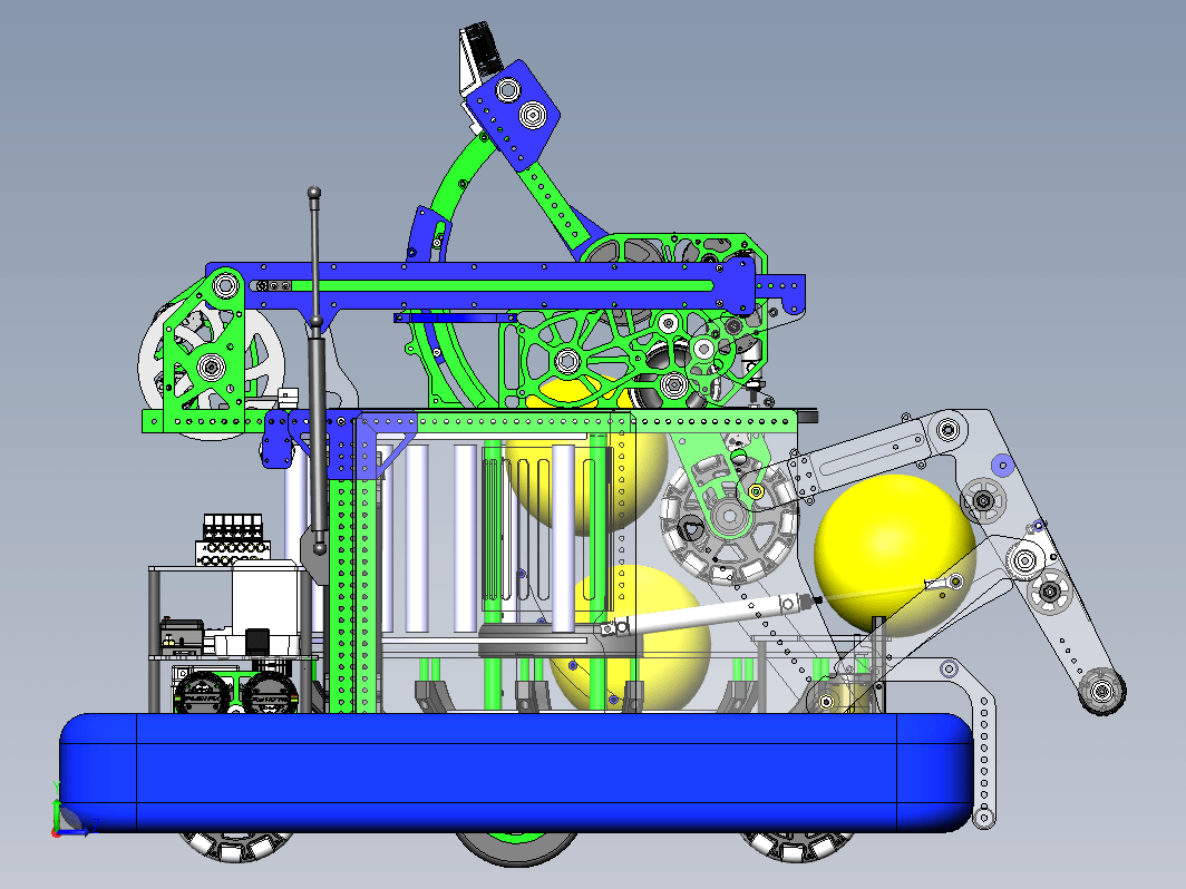 FRC 5460 2021 Robot比赛机器人车