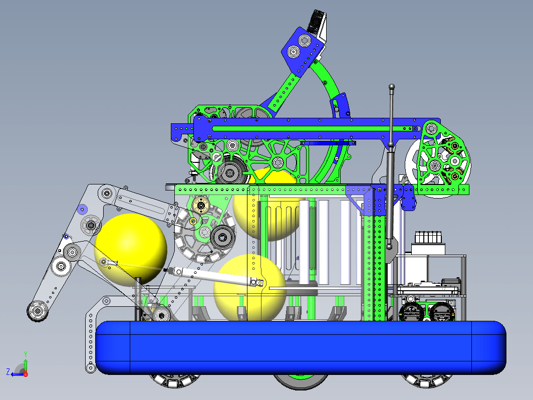 FRC 5460 2021 Robot比赛机器人车