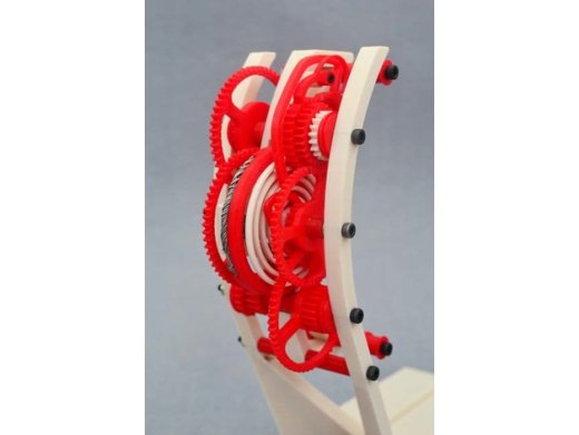 超酷可运转的3D打印时钟缩略图