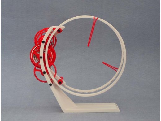 超酷可运转的3D打印时钟缩略图