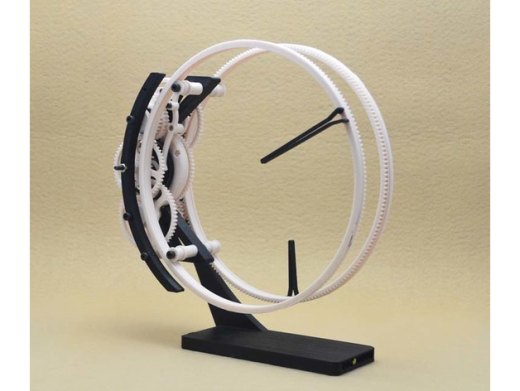 超酷可运转的3D打印时钟缩略图