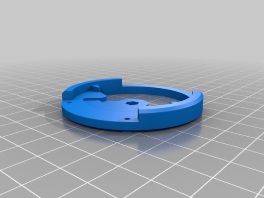 超酷可运转的3D打印时钟缩略图