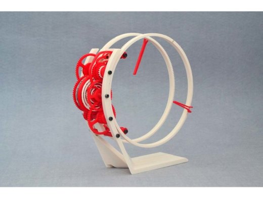 超酷可运转的3D打印时钟缩略图