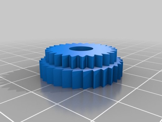 超酷可运转的3D打印时钟缩略图