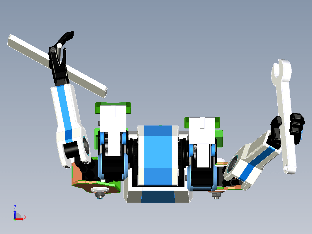 简易人形机器人 Robot-638