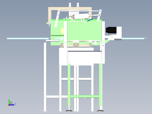 锤式机3D图纸+STP格式缩略图