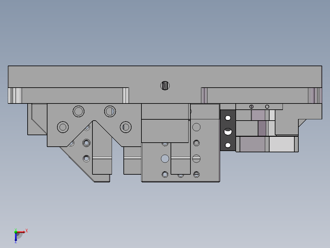 蓝系组合夹具