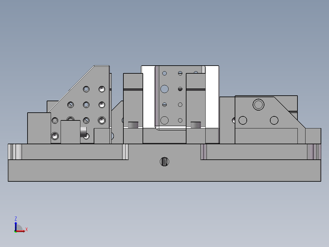 蓝系组合夹具