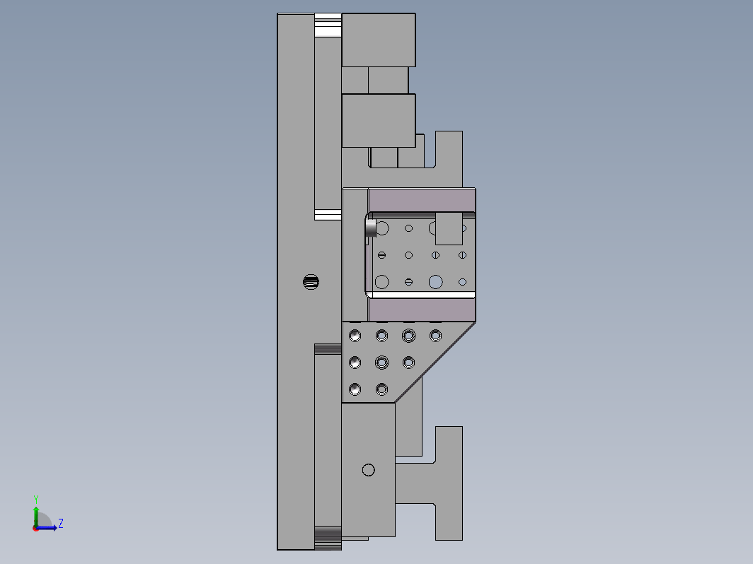 蓝系组合夹具