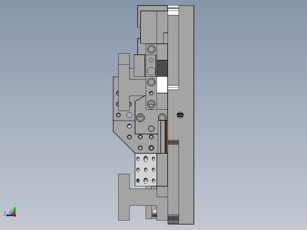 蓝系组合夹具