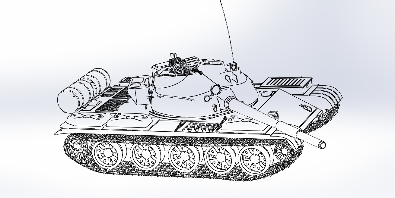 简易T-26轻型坦克