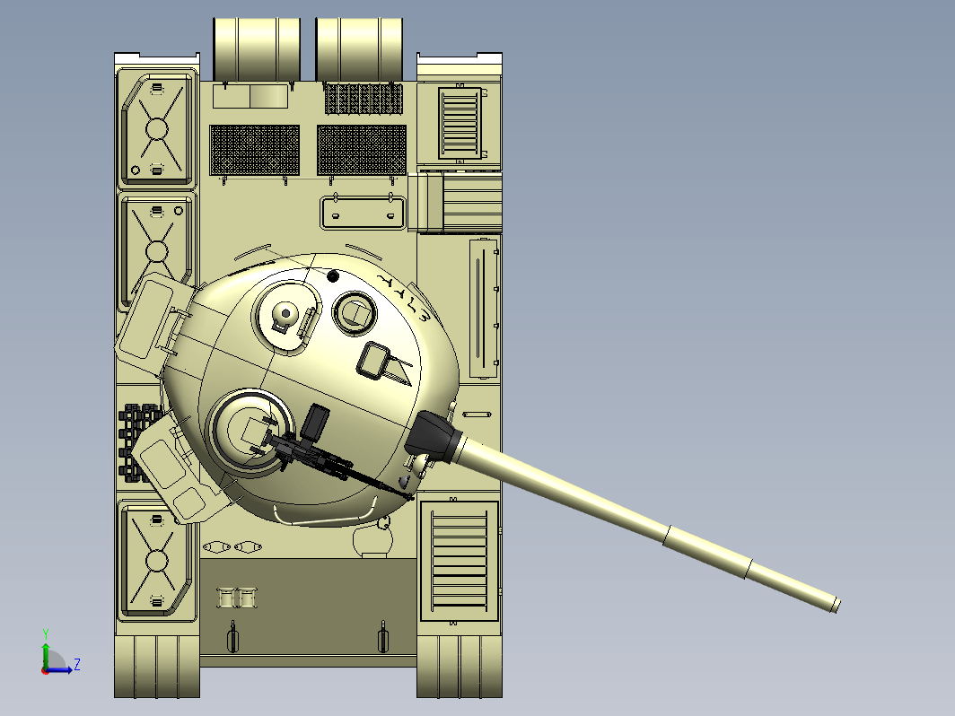 简易T-26轻型坦克