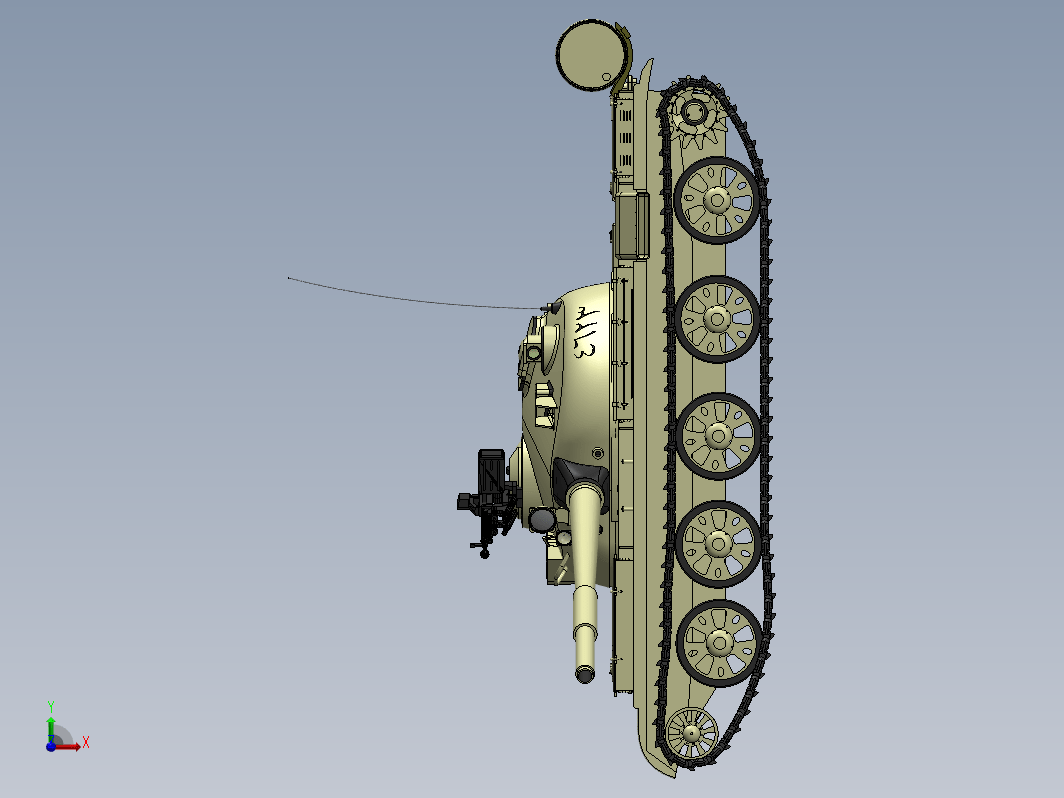 简易T-26轻型坦克