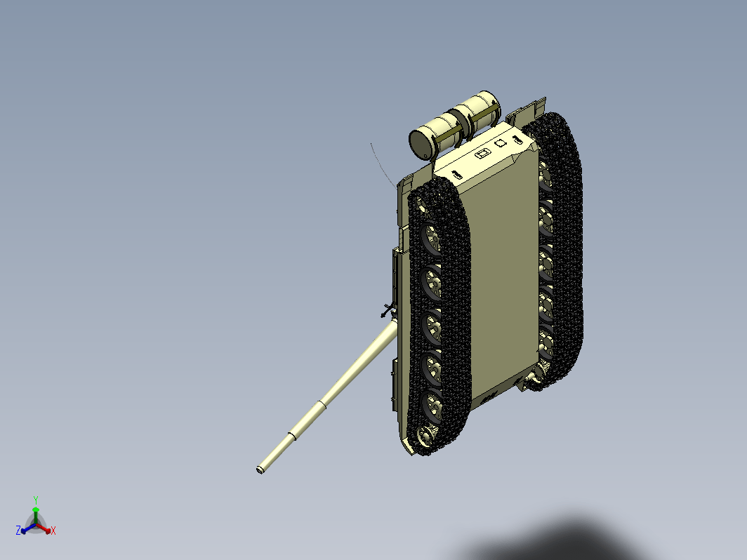 简易T-26轻型坦克