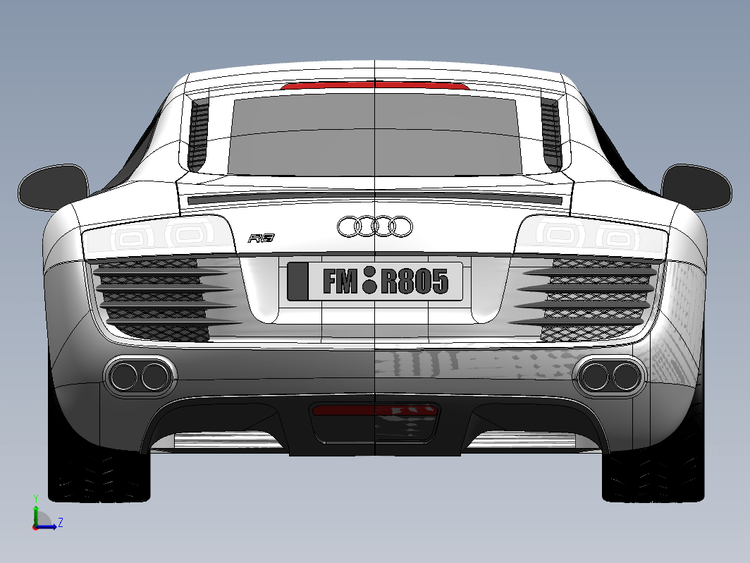 AUDI 奥迪R8跑车