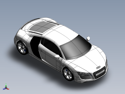 AUDI 奥迪R8跑车缩略图
