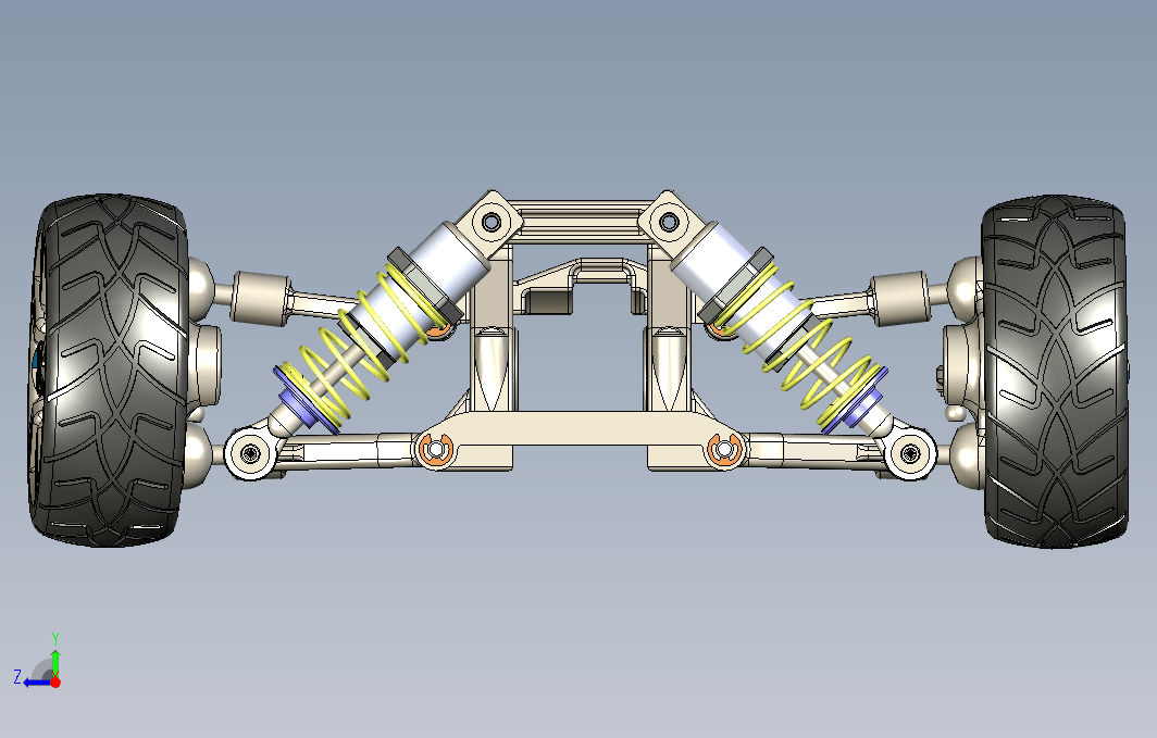 3月-宝马车悬架系统模型step
