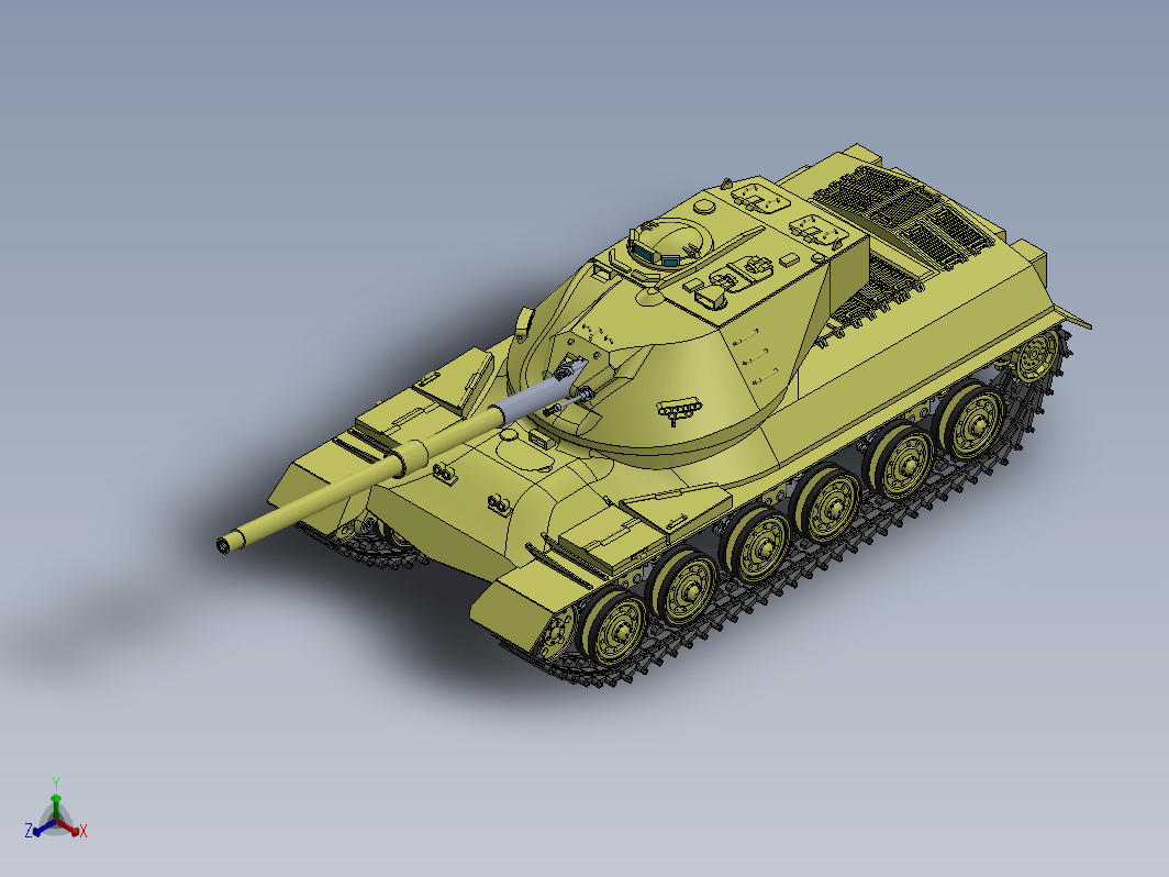 FV4201酋长坦克模型