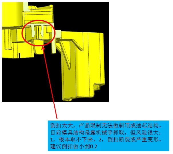 机器人上料，2台注塑机成型一体机