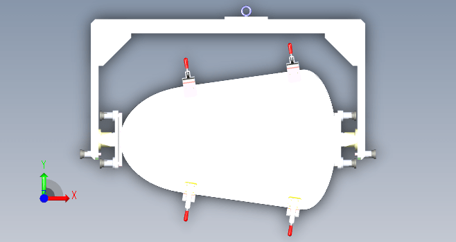 石膏模具翻转手工吊具