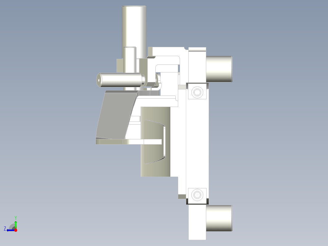 检查夹具臂离合器