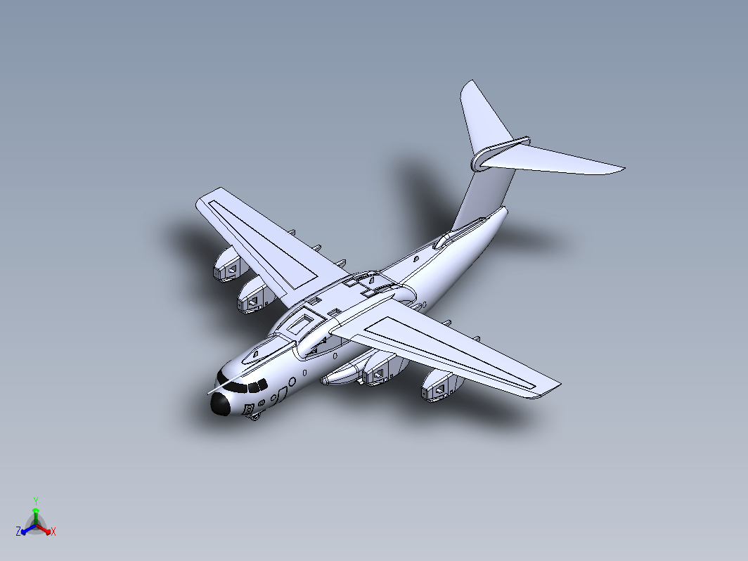 A400M运输机造型