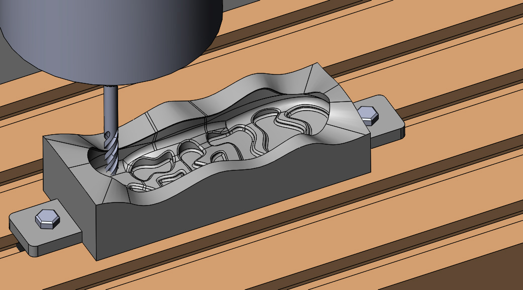 简易Hurco Vm1立式铣床模型3D图纸 solidworks设计 附STEP IGS等