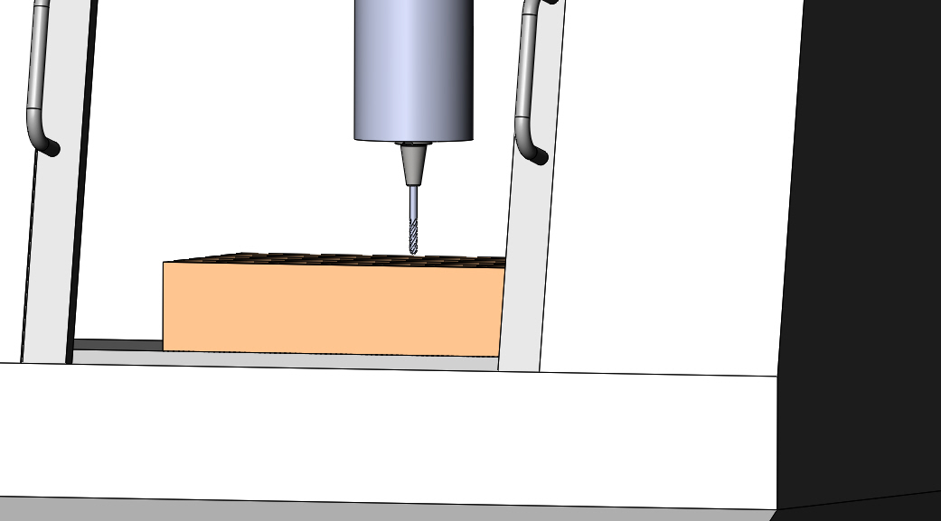 简易Hurco Vm1立式铣床模型3D图纸 solidworks设计 附STEP IGS等