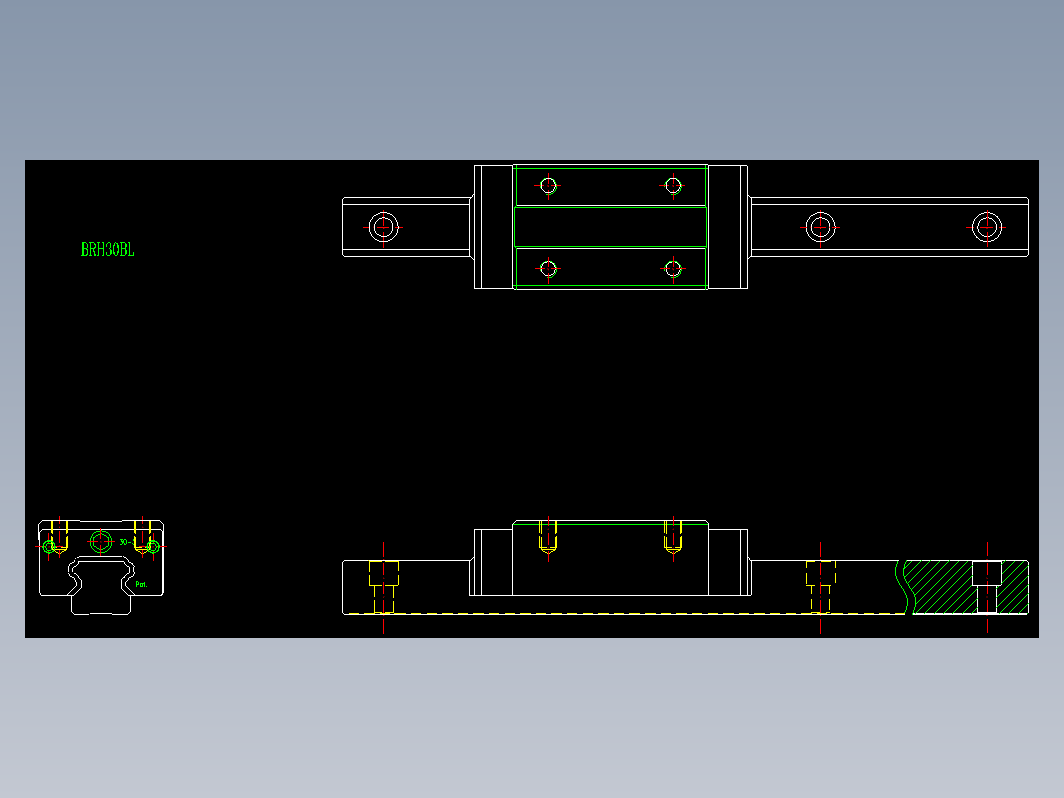 直线导轨BRH30BL