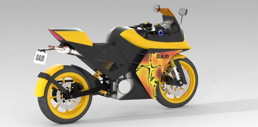 SR 400运动摩托车
