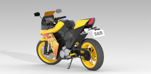 SR 400运动摩托车缩略图