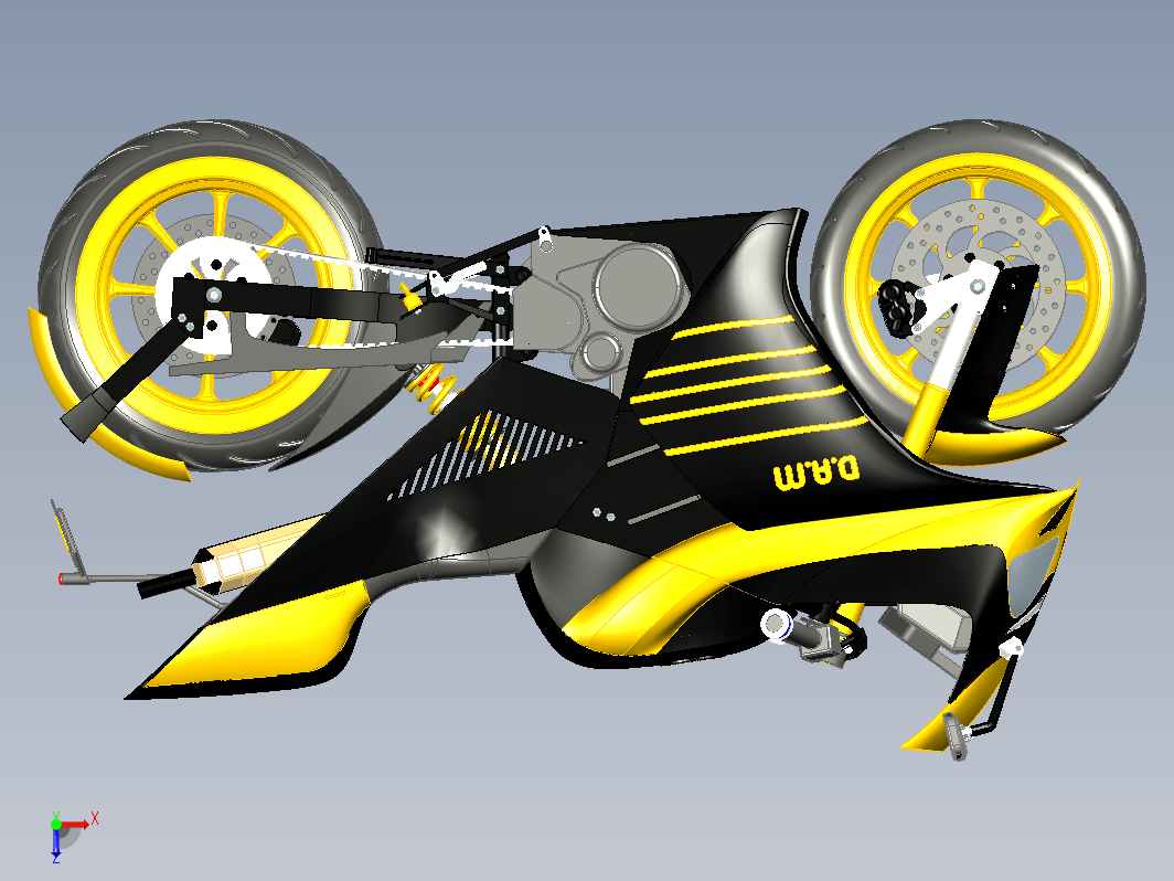 SR 400运动摩托车