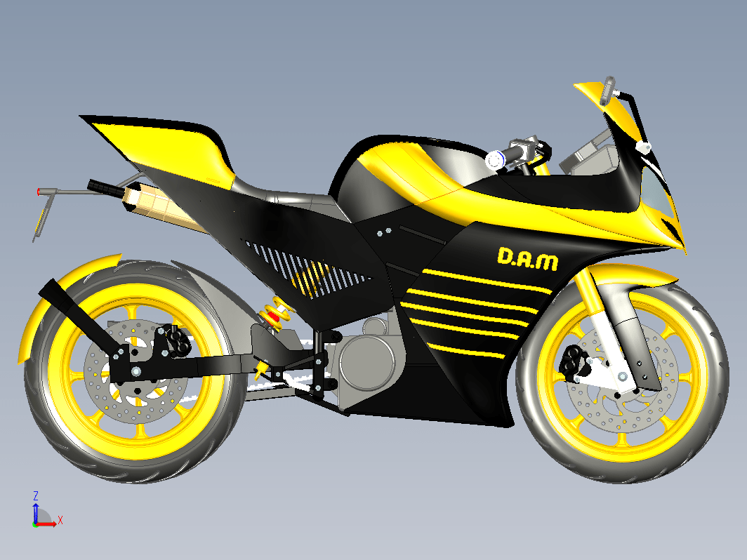 SR 400运动摩托车