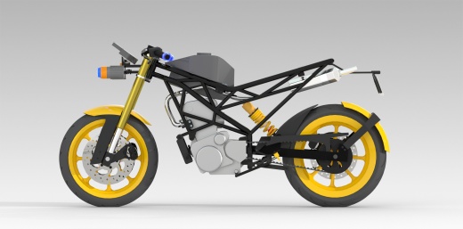 SR 400运动摩托车缩略图