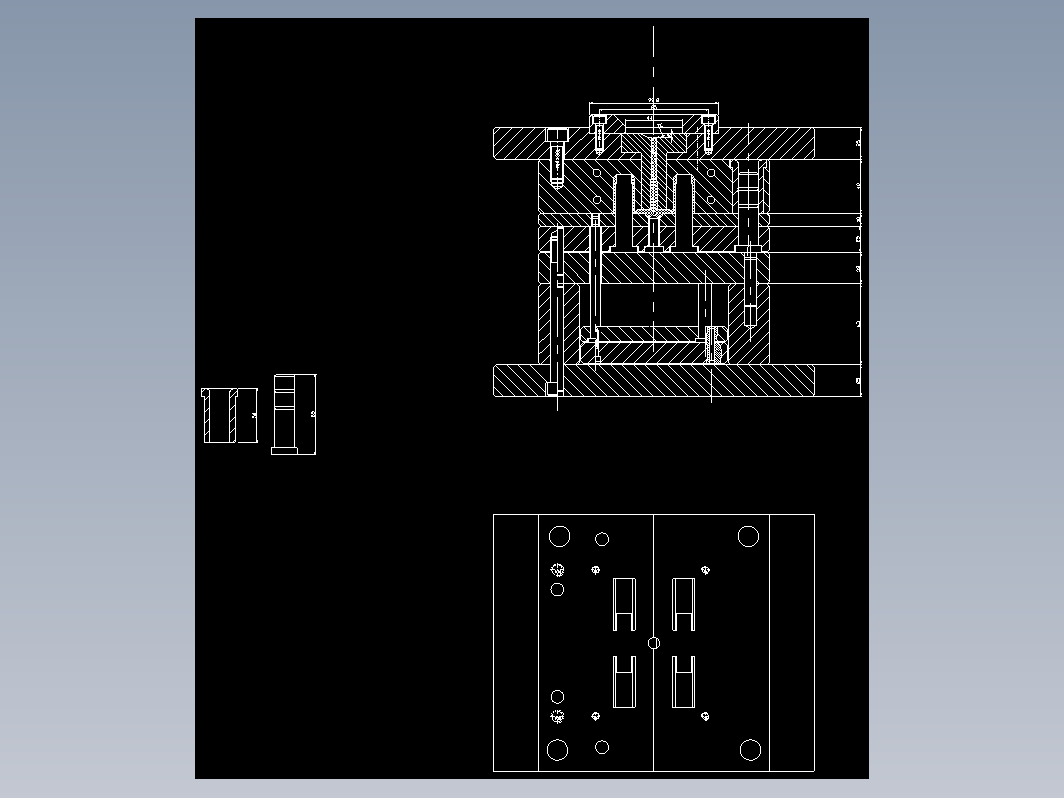 塑料窗限位块模具设计（含cad源图）