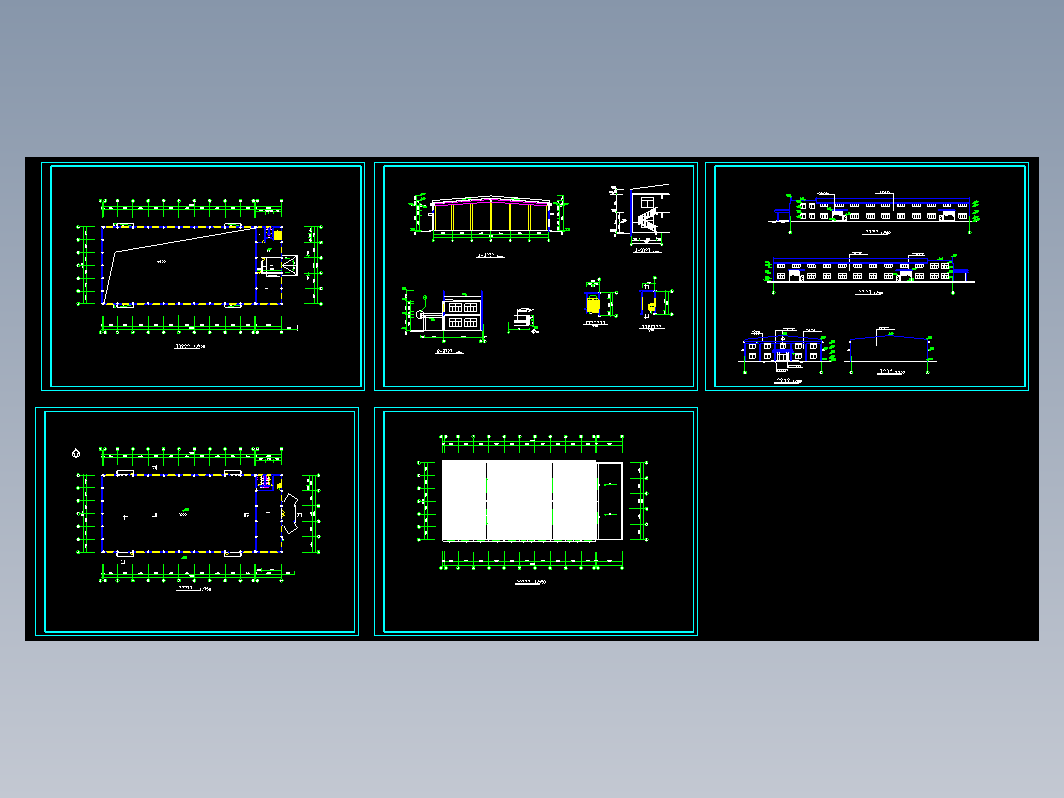 厂房建筑平面图