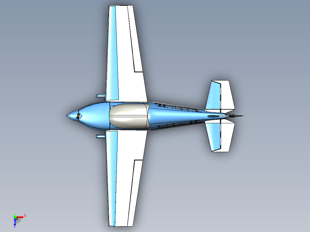 Slick 360南非特技飞机造型