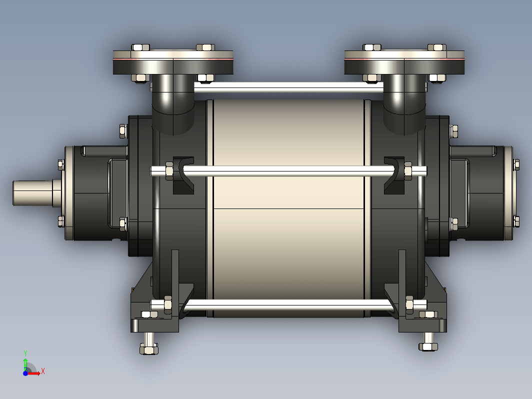 vacuum pump真空泵模型