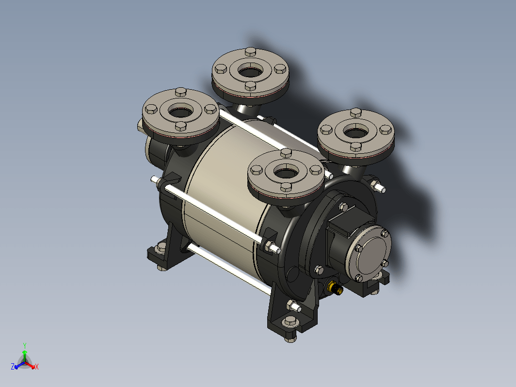 vacuum pump真空泵模型