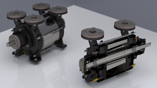 vacuum pump真空泵模型缩略图