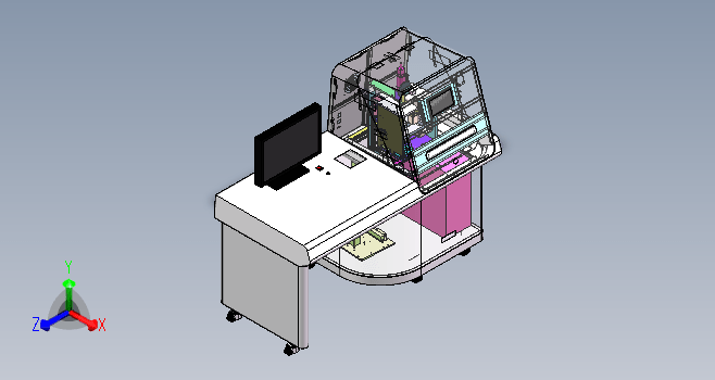 玻片上下料系统模型