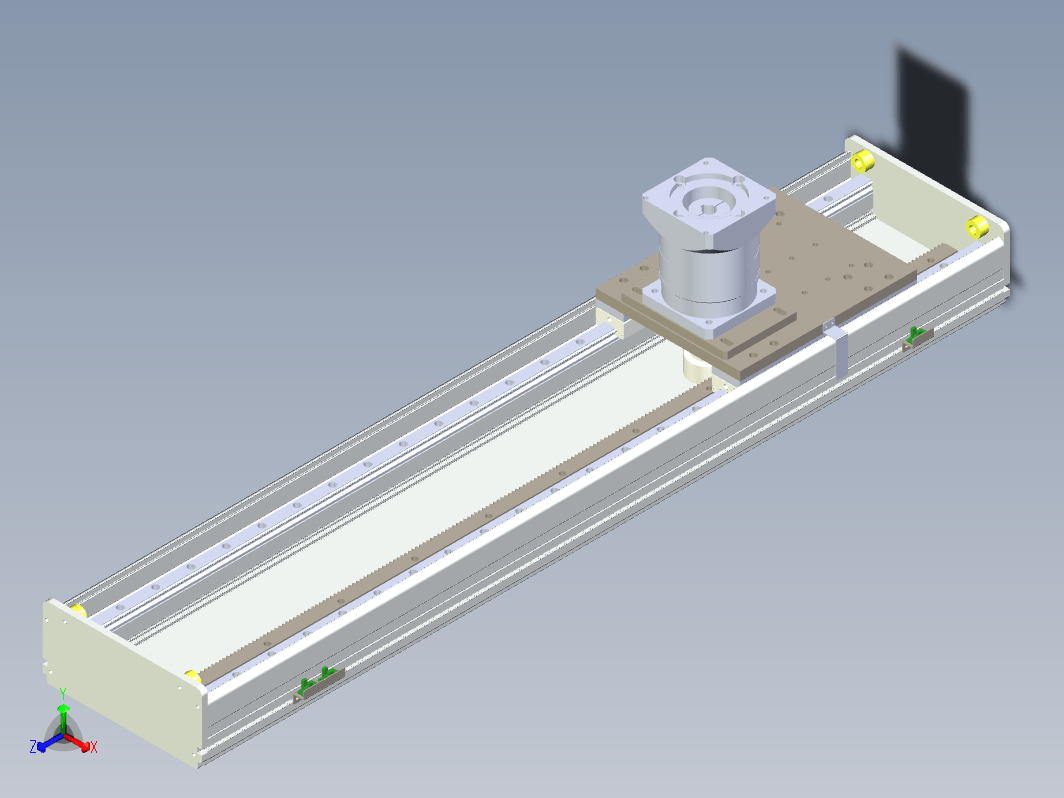 RDM270-1000齿轮齿条模组 负载400kg 大负载模组 RDM270齿轮齿条模组