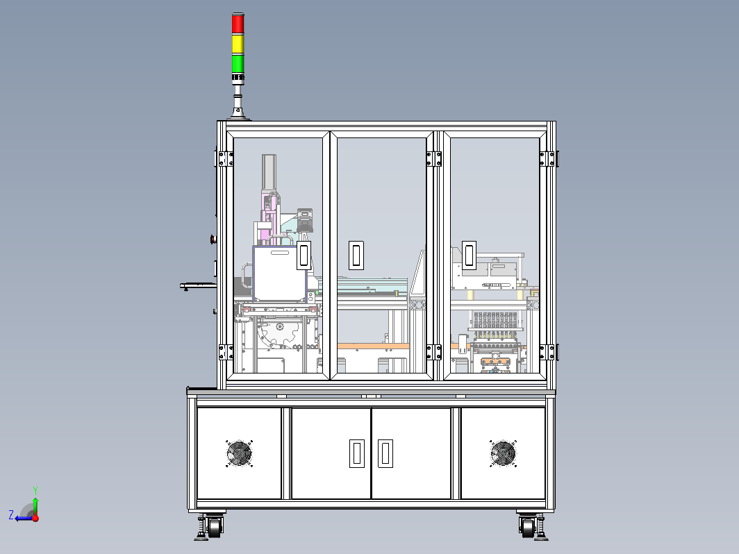 18650电芯高速分选机带收料盒